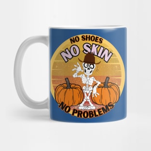 Funny Fritts Halloween Western Skeleton sticker, shirt Mug